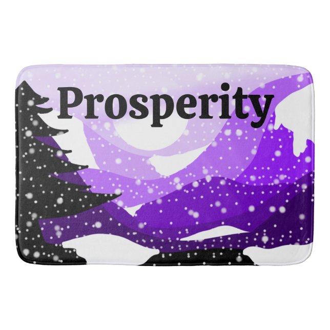 Tapete De Banheiro Vale do Lilac (Frente)