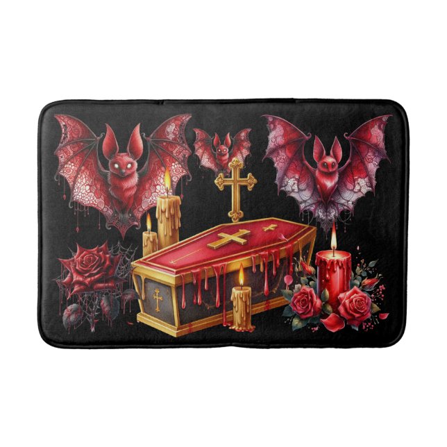 Tapete De Banheiro Vampire Bats (Frente)