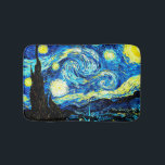 Tapete De Banheiro Van Gogh - Starry Night<br><div class="desc">A pintura de Van Gogh,  bem amada,  Starry Night</div>