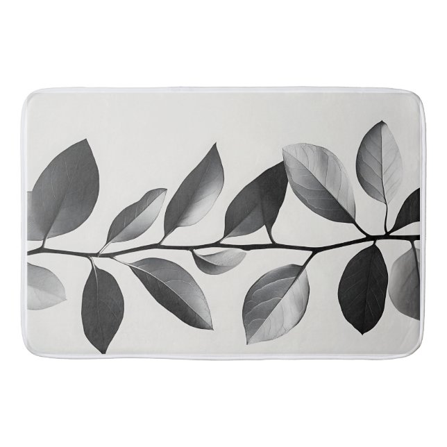 Tapete De Banheiro Veias de Simplicidade (Frente)