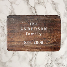 Tapete De Banheiro Velha Natureza Da Madeira Rústica Bath Mat