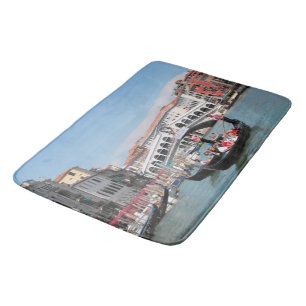 Tapete De Banheiro Venice Canal Bath Mat