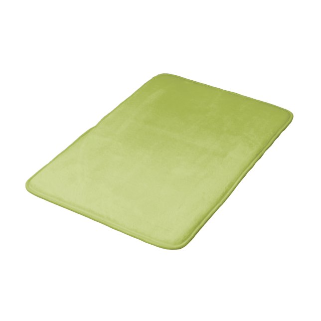 Tapete De Banheiro Verde limão vivo (Angulado)