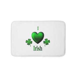Tapete De Banheiro Verde mim irlandês do coração