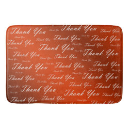 Tapete De Banheiro vermelho, rosa, ouro, prata, obrigado + você, flor