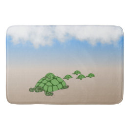 Tapete De Banheiro Viajando Família Terrapin