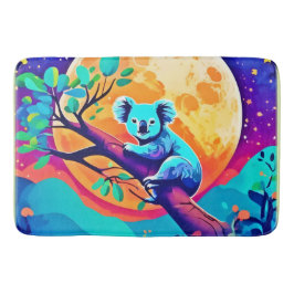Tapete De Banheiro Vibrant Koala Moon
