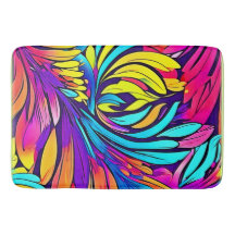 Vibrante Abstrato Floral