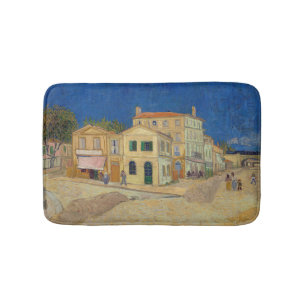 Tapete De Banheiro Vincent van Gogh - A Casa Amarela / A Rua
