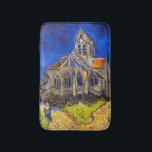 Tapete De Banheiro Vincent van Gogh - A Igreja em Auvers<br><div class="desc">Igreja de Auvers / l'Eglise à Auvers-sur-oise de Vincent Van Gogh em 1890</div>