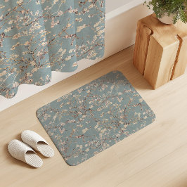 Tapete De Banheiro Vincent Van Gogh Almond Blossom on Mint Green