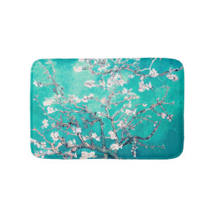 Tapete De Banheiro Vincent Van Gogh Almond Blossoms Turquoise
