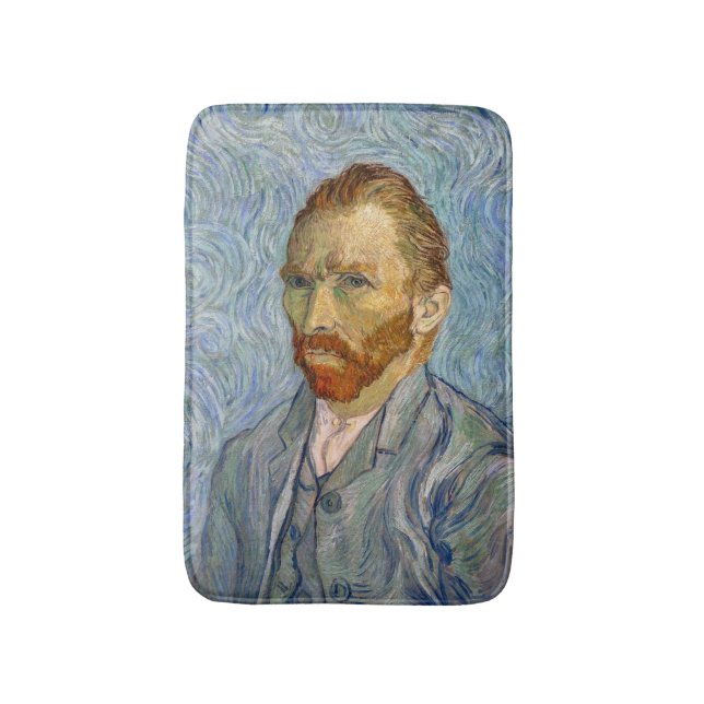 Tapete De Banheiro Vincent Van Gogh - Autorretrato (Frente Vertical)