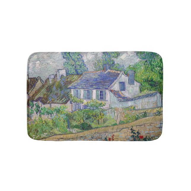 Tapete De Banheiro Vincent van Gogh - Casas em Auvers (frente)