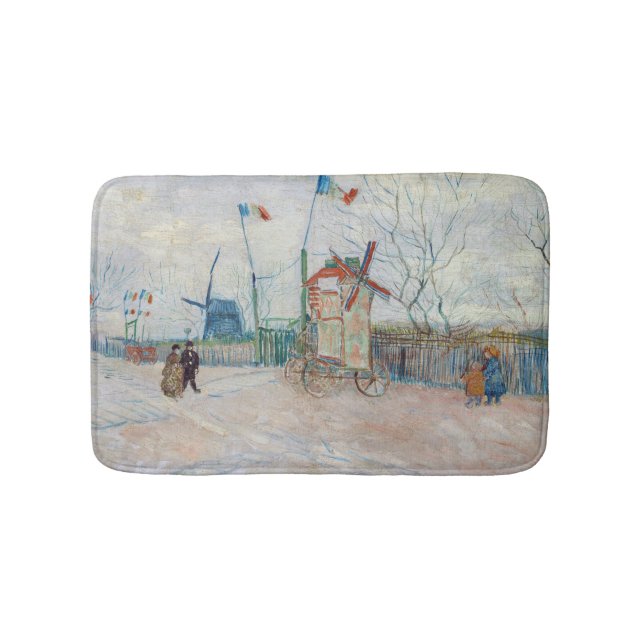 Tapete De Banheiro Vincent van Gogh - Impasse des Deux Freres (frente)