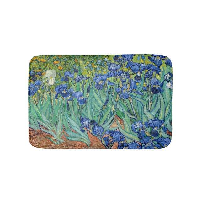 Tapete De Banheiro Vincent Van Gogh - Íris (frente)