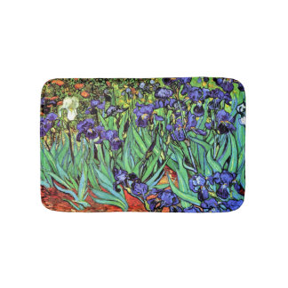 Tapete De Banheiro Vincent Van Gogh - Íris - Amante de Flores Arte Fi