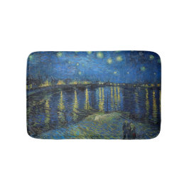 Tapete De Banheiro Vincent van Gogh - Noite Estrelada sobre o Ródano