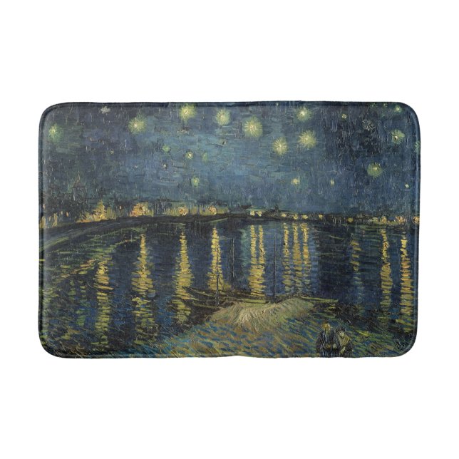 Tapete De Banheiro Vincent van Gogh | Starry Night Over the Rhone (Frente)
