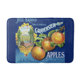Tapete De Banheiro Vintage Apple Advertisement