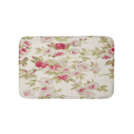 Tapete De Banheiro Vintage Chic Shabby Girly Rosas