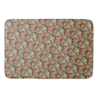 Tapete De Banheiro Vintage Flower Pattern Cotagecore