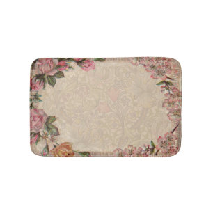 Tapete De Banheiro Vintage Romance Casal: Antigos Rosas Apaixonados G