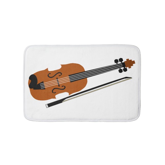 Tapete De Banheiro Violino (frente)