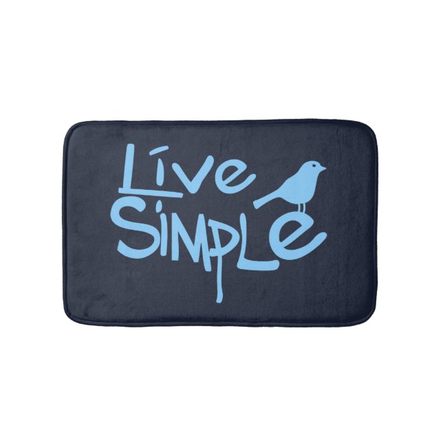 Tapete De Banheiro Viva Simples (frente)