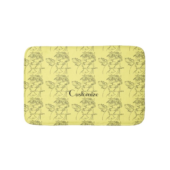 Tapete De Banheiro Vivendo a Mermaid Warrior Thunder_Cove (frente)