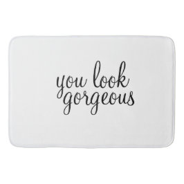 Tapete De Banheiro 'Você Parece Gordo' Grande Bath Mat