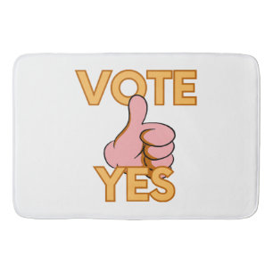 Tapete De Banheiro Votar sim