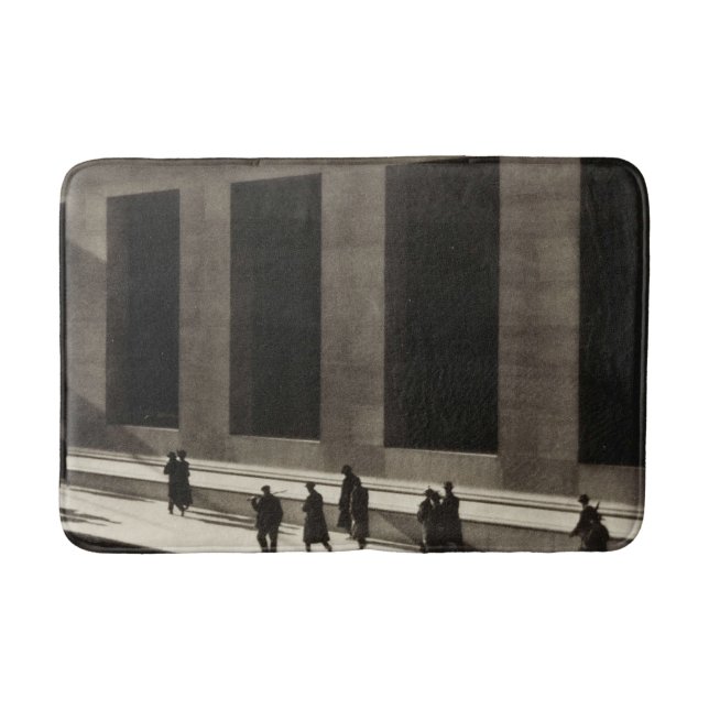 Tapete De Banheiro Wall Street (por Paul Strand, 1915) (Frente)