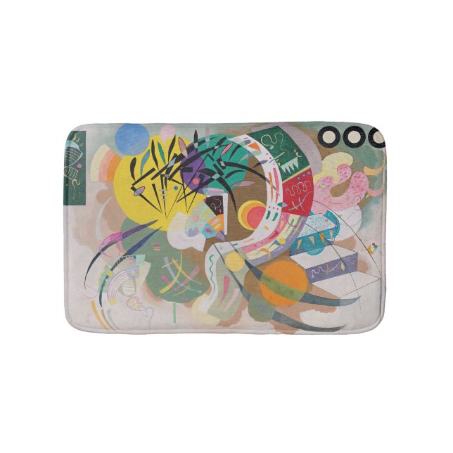 Tapete De Banheiro WASSILY KANDINSKY - Curva dominante (frente)