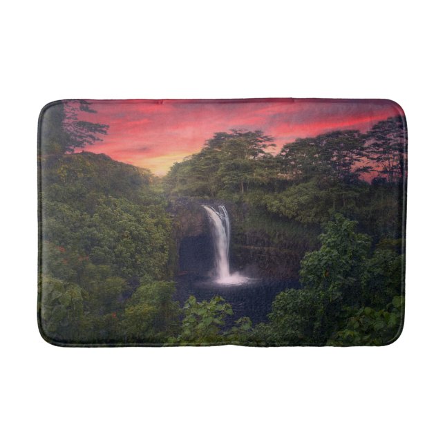Tapete De Banheiro Waterfalls | Rainbow Falls, Hilo, Hawaii (Frente)