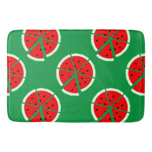 Tapete De Banheiro Watermelon Wedge (Frente)