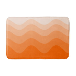 Tapete De Banheiro Wavey Stripe Modern Bath Mat
