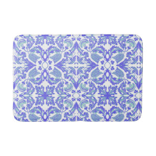 Tapete De Banheiro Wedgewood Floral 