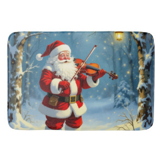 Tapete De Banheiro „Weihnachtliche Harmonie“