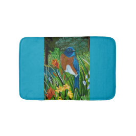 Tapete De Banheiro Western Bluebird Bath Mat