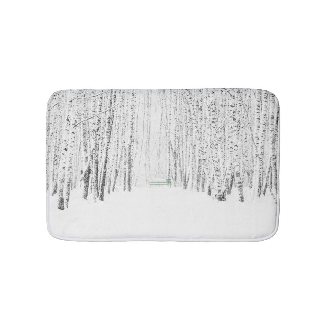 Tapete De Banheiro White Christmas Tale (frente)