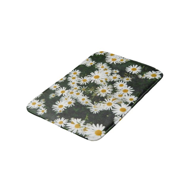 Tapete De Banheiro White Oxeye Daisy Meadow (Angulado)