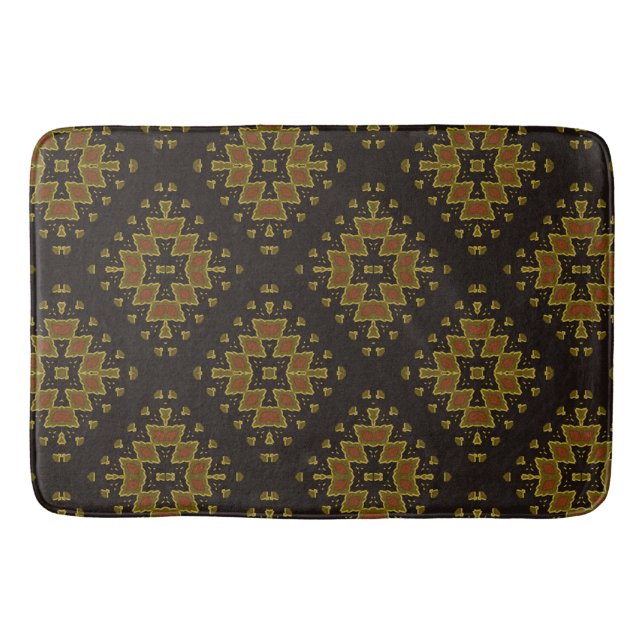 Tapete De Banheiro Wicker Lattice (Frente)