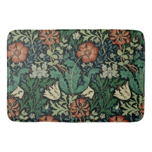 Tapete De Banheiro William Morris Compton Floral Art Nouveau Pattern