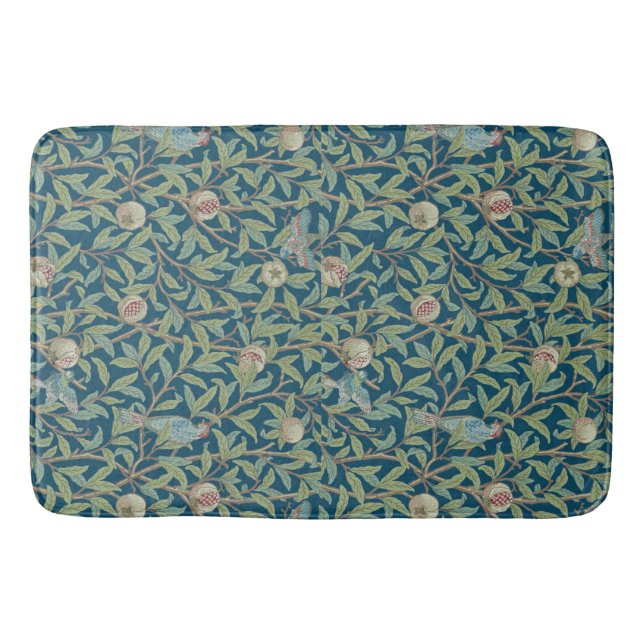 Tapete De Banheiro William Morris "Pássaro e Romã"  (Frente)