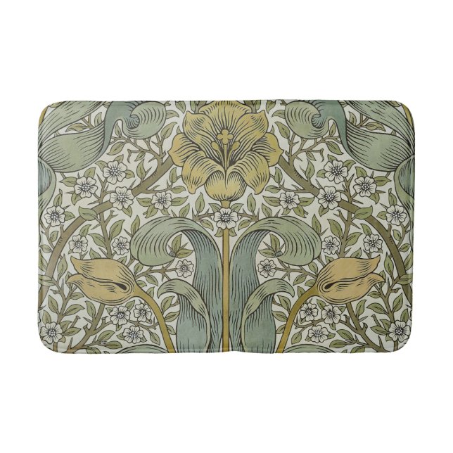 Tapete De Banheiro William Morris Primavera Thicket Classic Pattern (Frente)