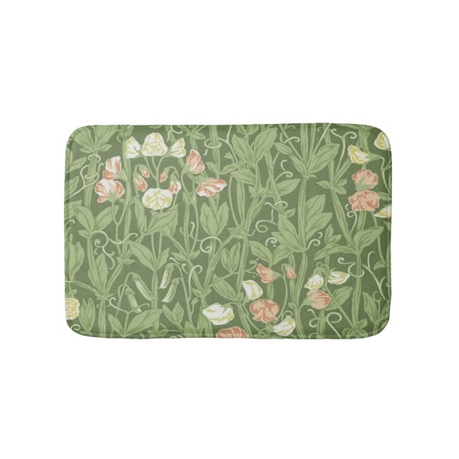 Tapete De Banheiro William Morris Sweet Pea Floral Design (frente)