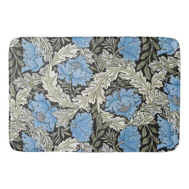 Tapete De Banheiro William Morris Wild Blue Poppies (Frente)