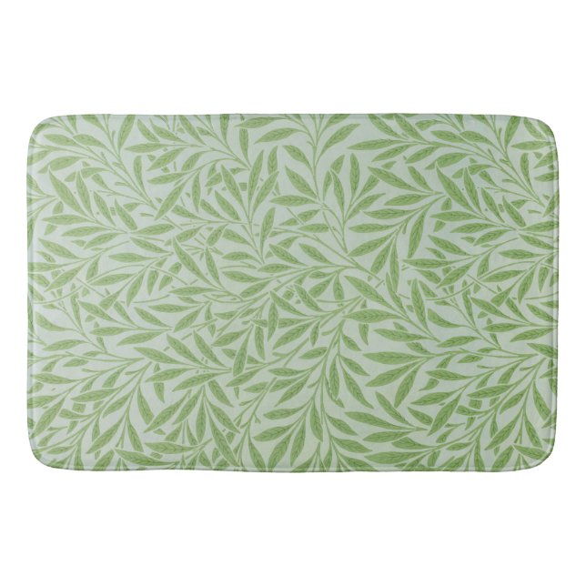 Tapete De Banheiro William Morris Willow Flower Classic Green (Frente)