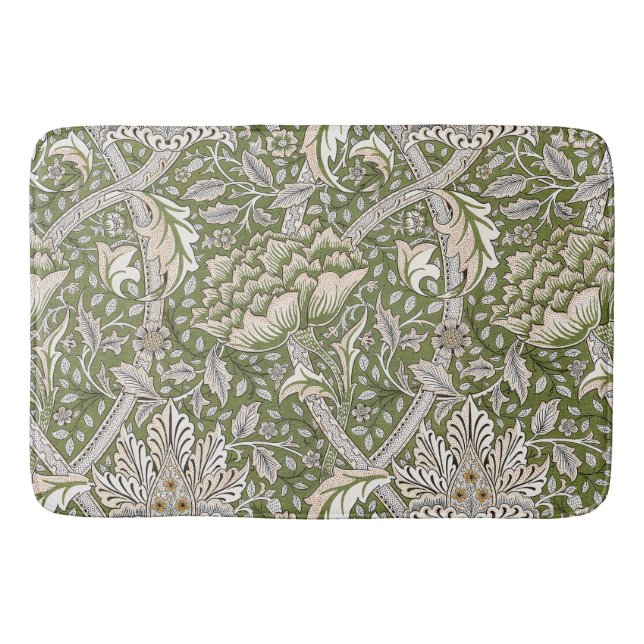 Tapete De Banheiro William Morris Windrush flores florais clássicas (Frente)
